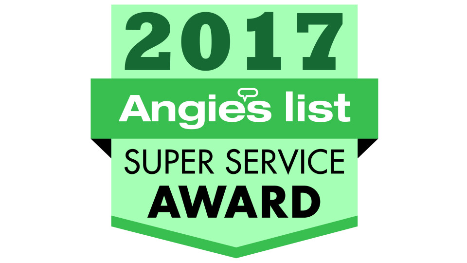 Angie’s List Super Service Award Recipient for Over 10 Years